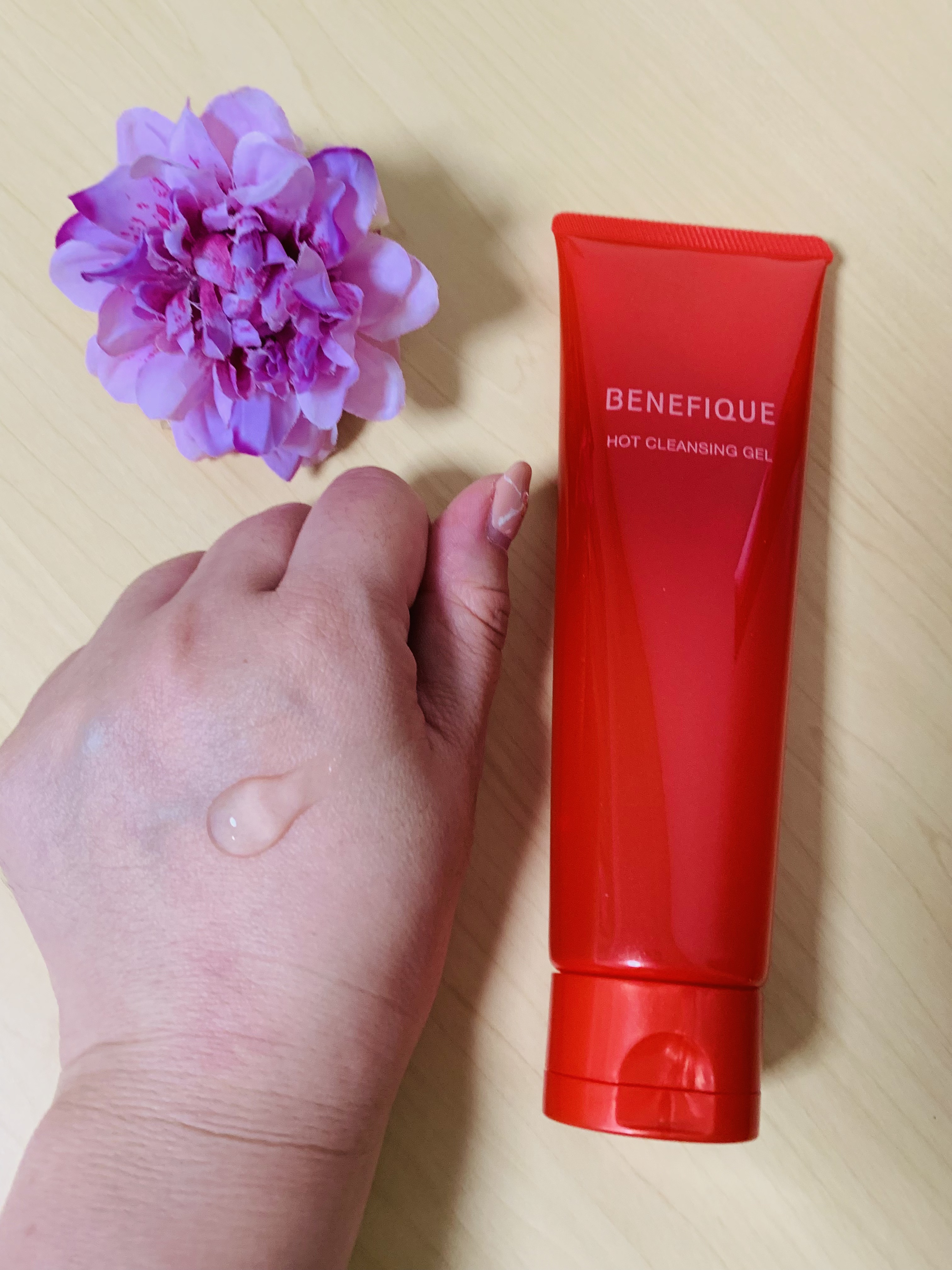 ベネフィーク　ホットクレンジングジェル/BENEFIQUE/クレンジングジェルを使ったクチコミ（2枚目）