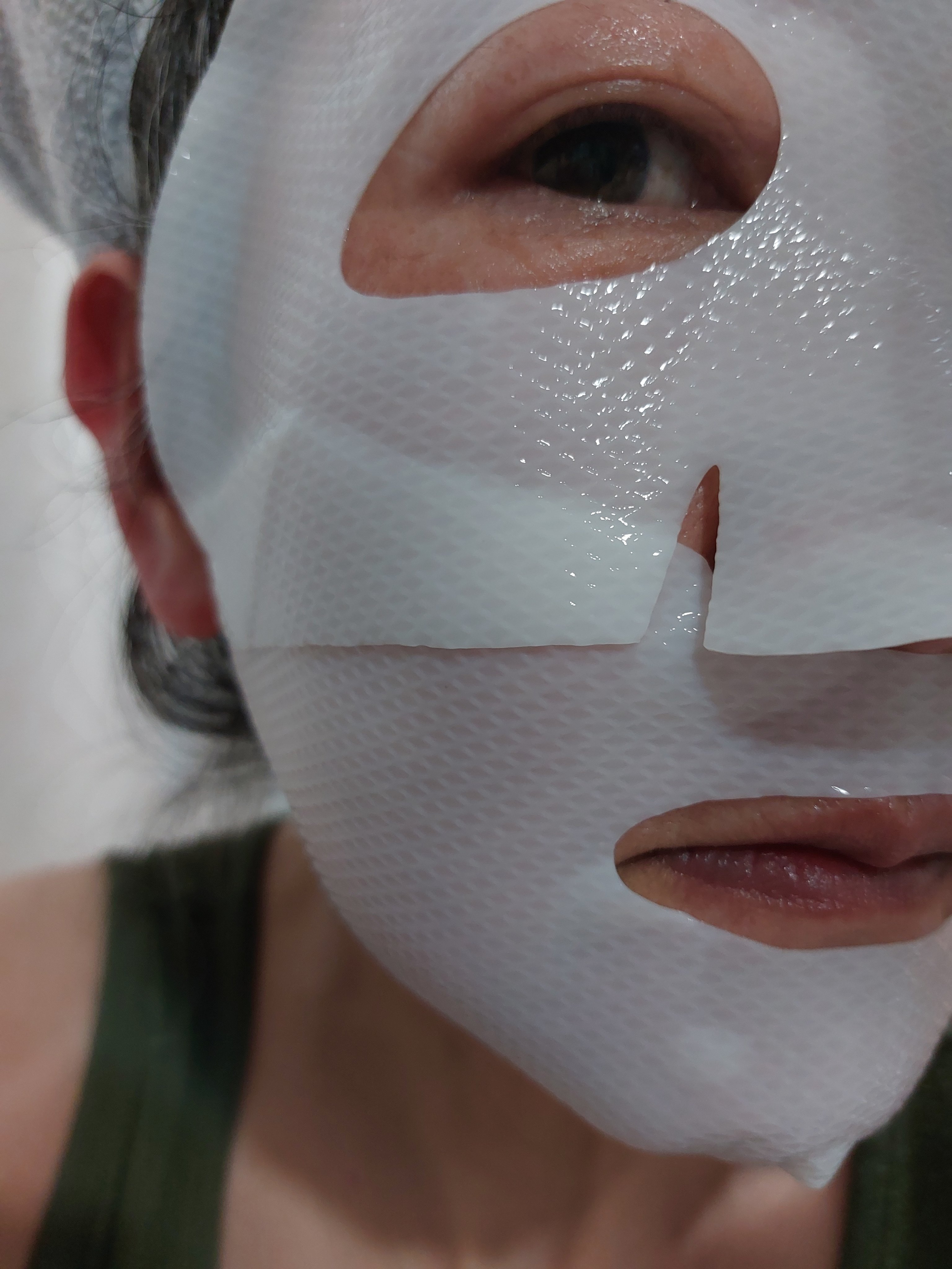 パーフェクト リアル パフォーマンス コラーゲンマスクパック /ダーマフィックス/シートマスク・パックを使ったクチコミ（3枚目）