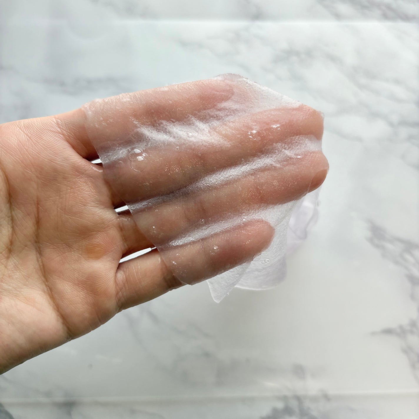 肌美精 カラーエッセンスマスク パープル/肌美精/シートマスク・パックを使ったクチコミ(4枚目)