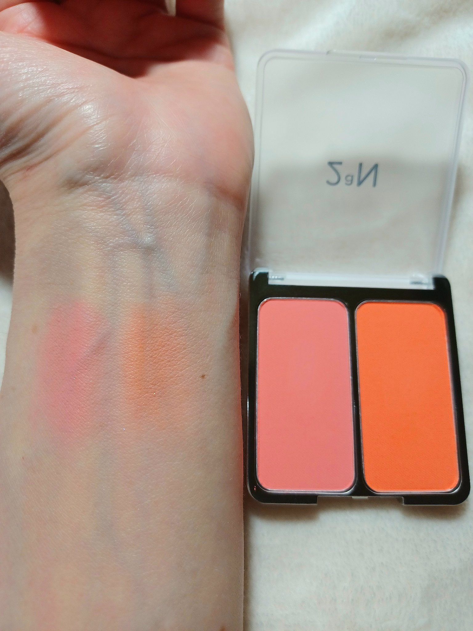 デュアルチーク/2aN/パウダーチークを使ったクチコミ（2枚目）