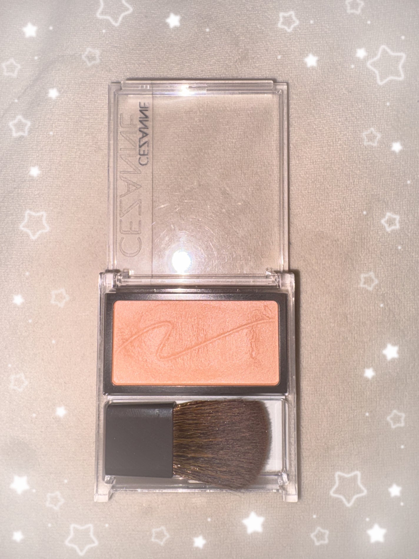 チークブラッシュ/CEZANNE/パウダーチークを使ったクチコミ(1枚目)