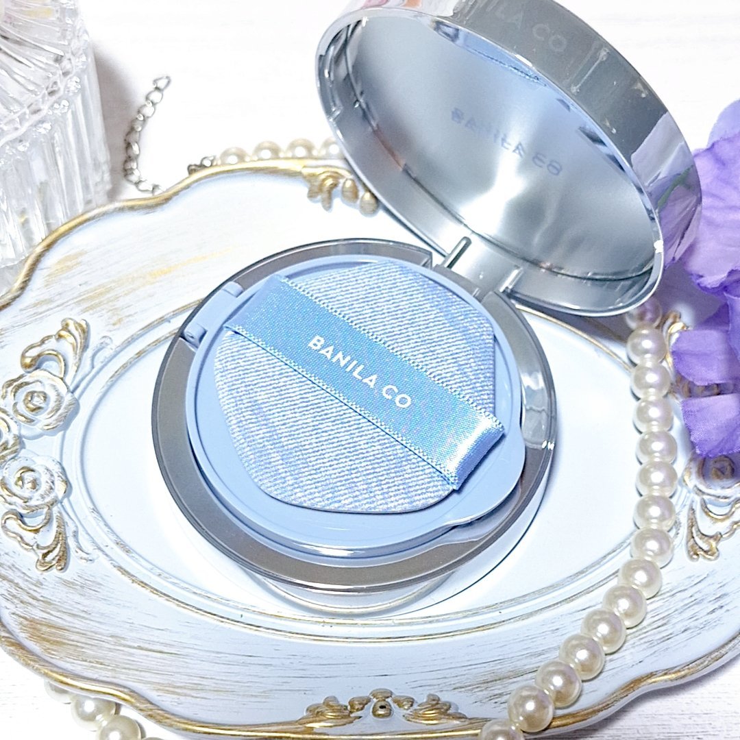 デニムエディション ホワイトクッション フィクサー/BANILA CO/クッションファンデーションを使ったクチコミ（2枚目）