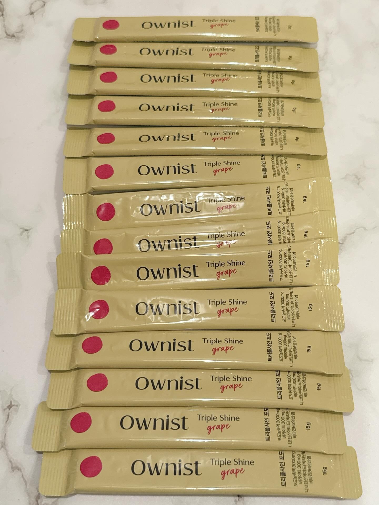 トリプルコラーゲン オレンジ/Ownist/美容サプリメントを使ったクチコミ（2枚目）