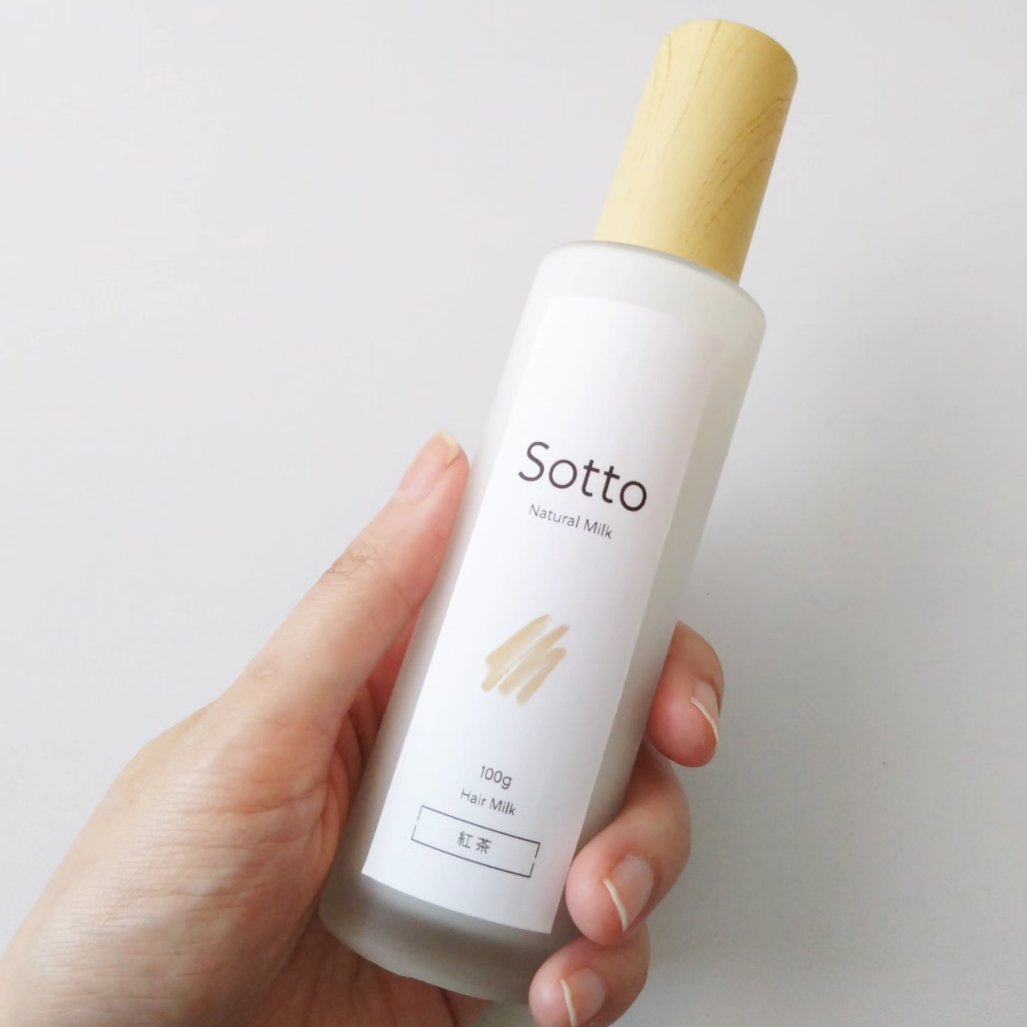 ナチュラルヘアミルク 紅茶の香り/Sotto/ヘアミルクを使ったクチコミ（3枚目）