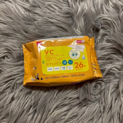 &.クレンジングシート/DAISO/クレンジングシートを使ったクチコミ(1枚目)