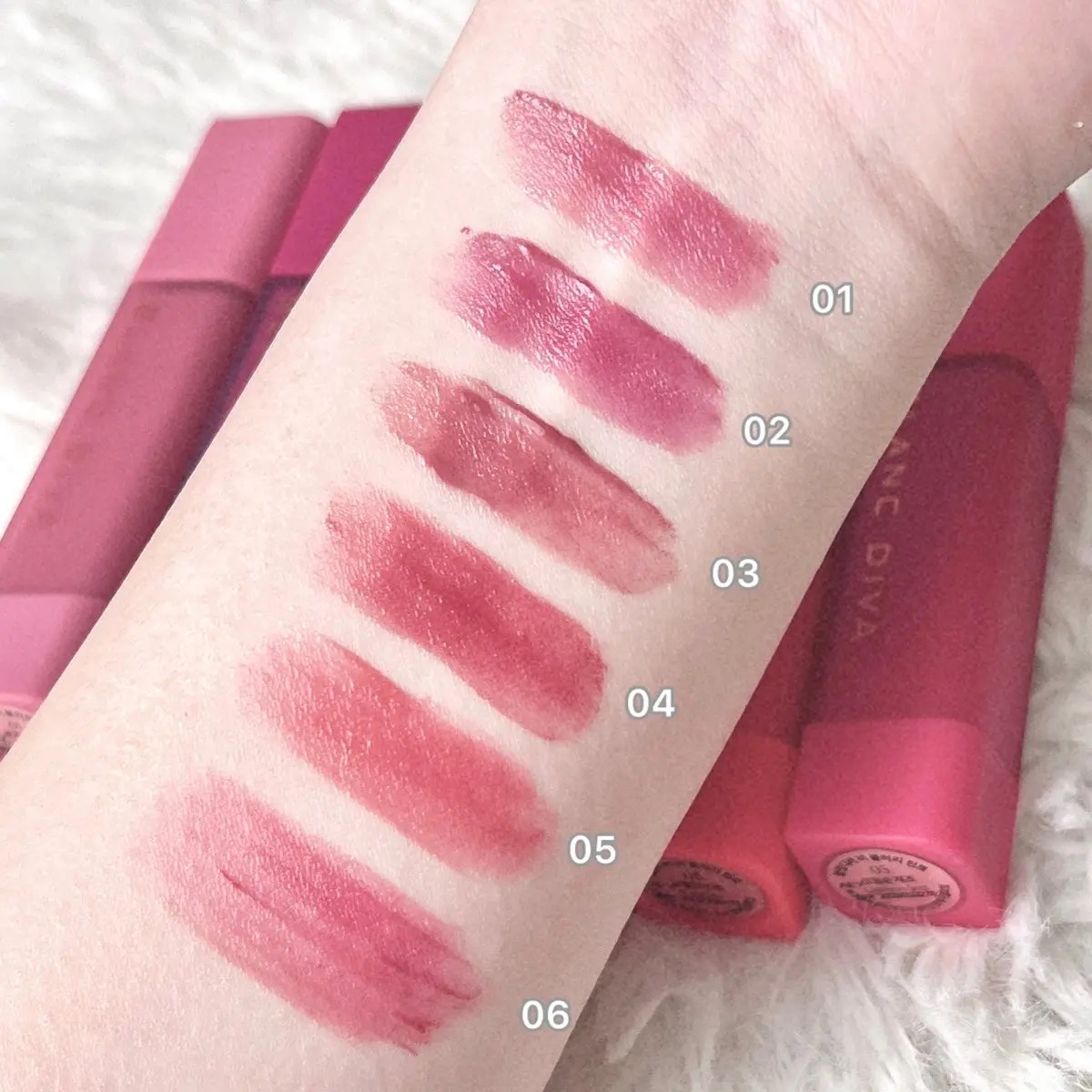 ビーブラリーティント/BLANCDIVA/リップティントを使ったクチコミ（2枚目）