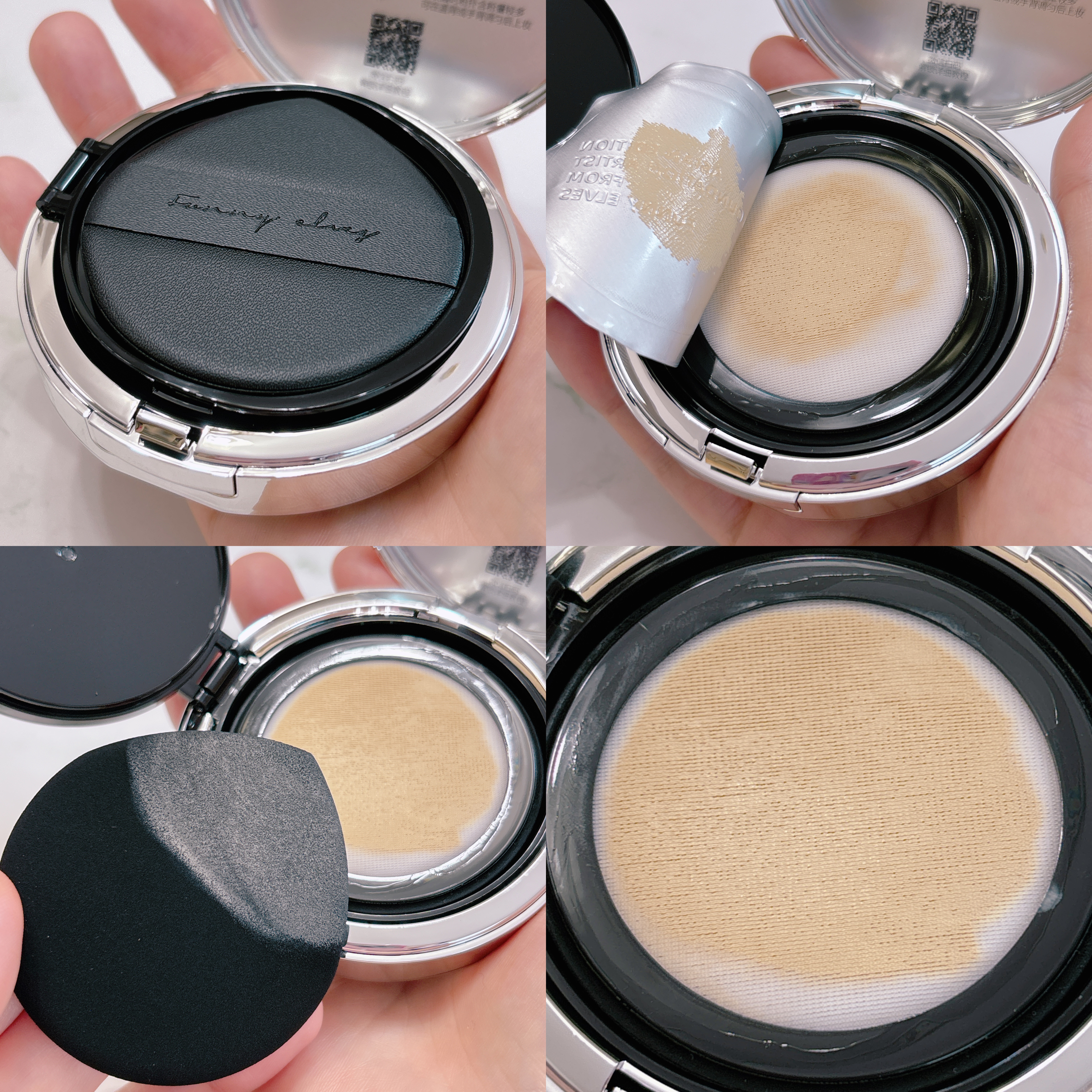 ロングウェア エア クッションファンデーション/FUNNY ELVES方里/クッションファンデーションを使ったクチコミ（3枚目）