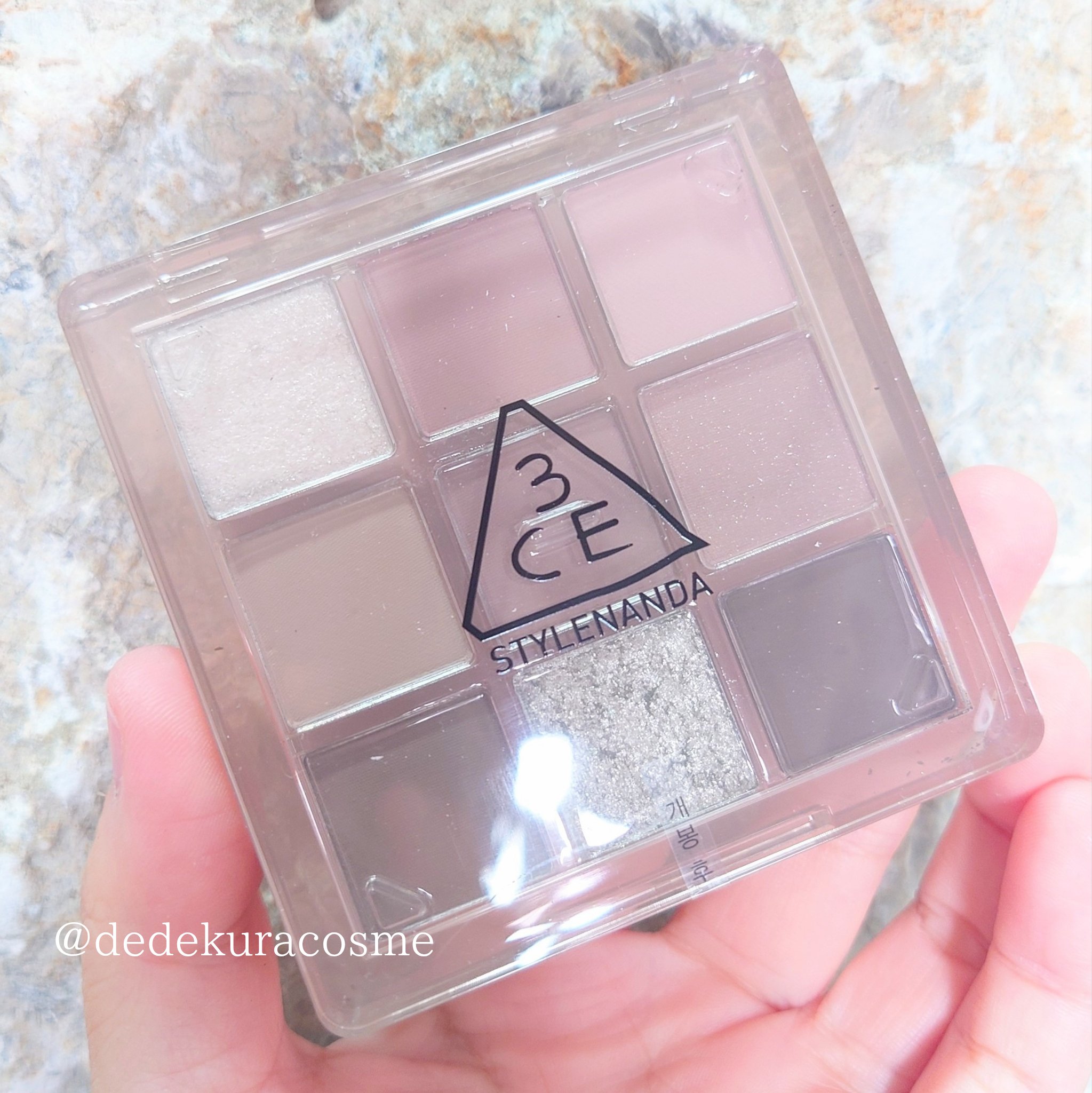 3CE マルチアイカラーパレット/3CE/アイシャドウパレットを使ったクチコミ（1枚目）