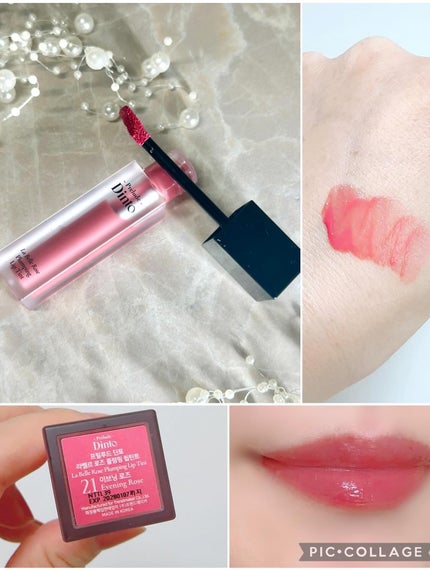 La Belle Rose Plumping Lip Tint/Dinto/口紅を使ったクチコミ(7枚目)