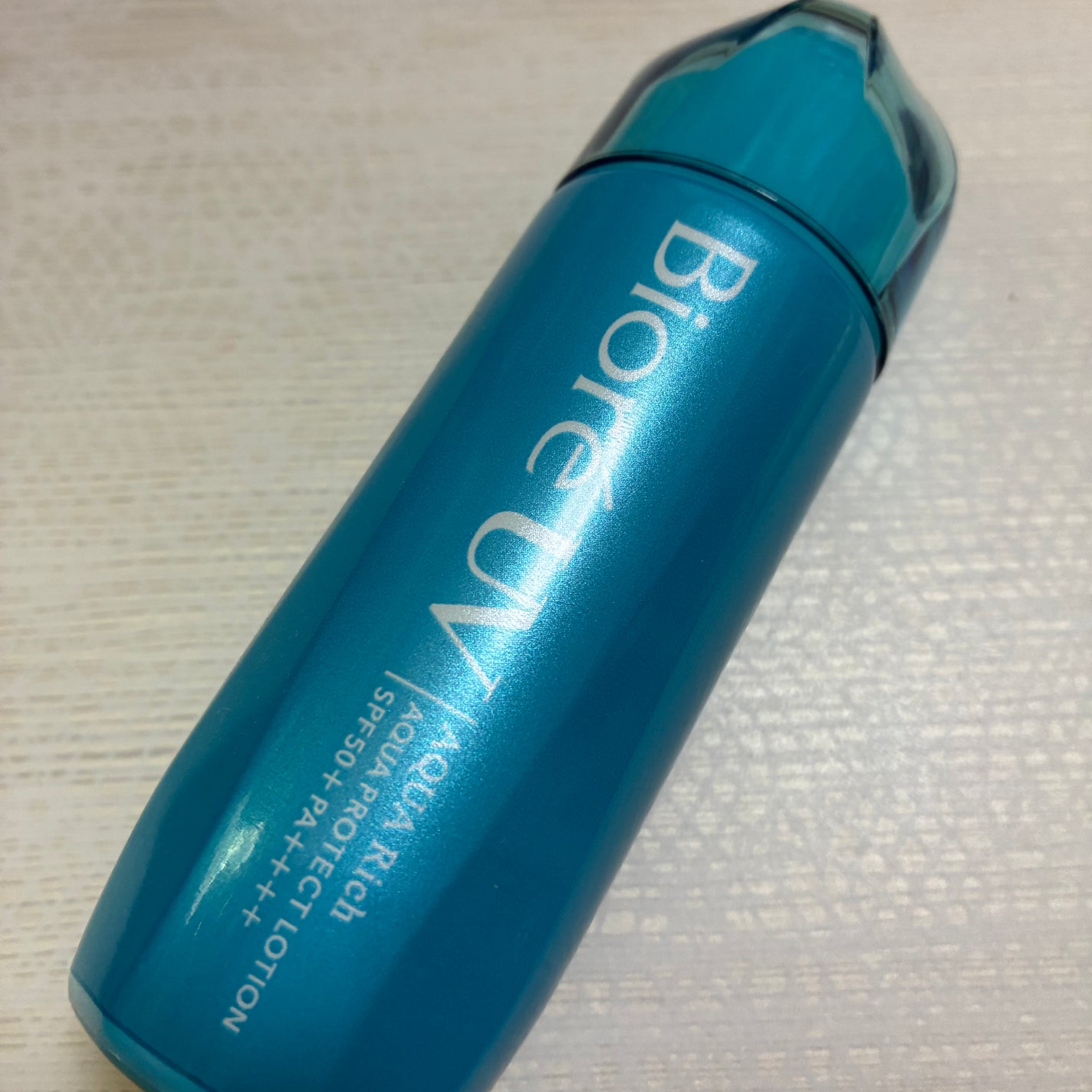 ビオレUV アクアリッチ アクアプロテクトローション(水層パック)/ビオレ/日焼け止めローションを使ったクチコミ(1枚目)