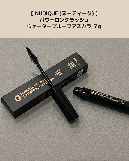 ウォータープルーフマスカラ/NUDIQUE/マスカラを使ったクチコミ(2枚目)