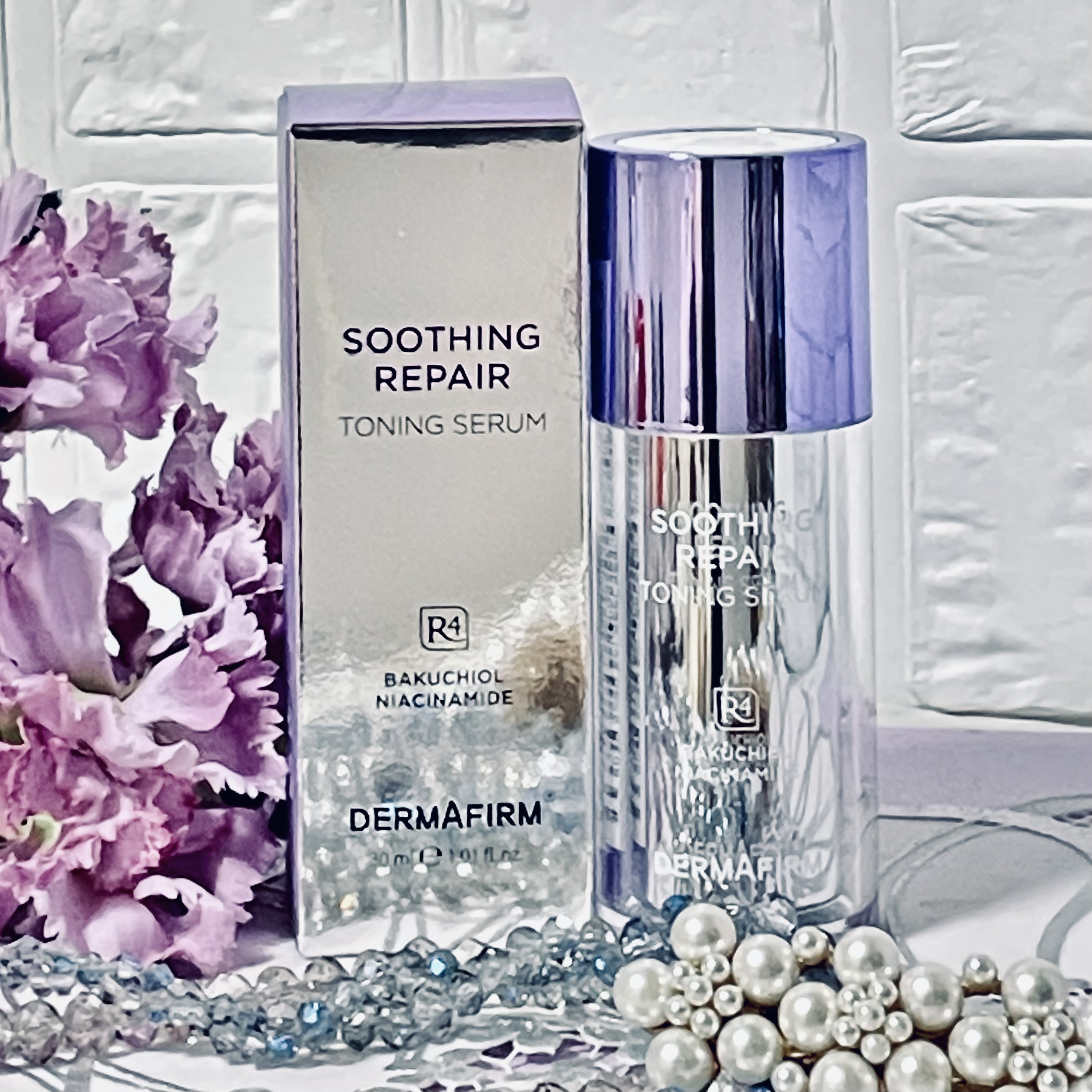 SOOTHING REPAIR TONING SERUM R4/ダーマファーム/美容液を使ったクチコミ（2枚目）