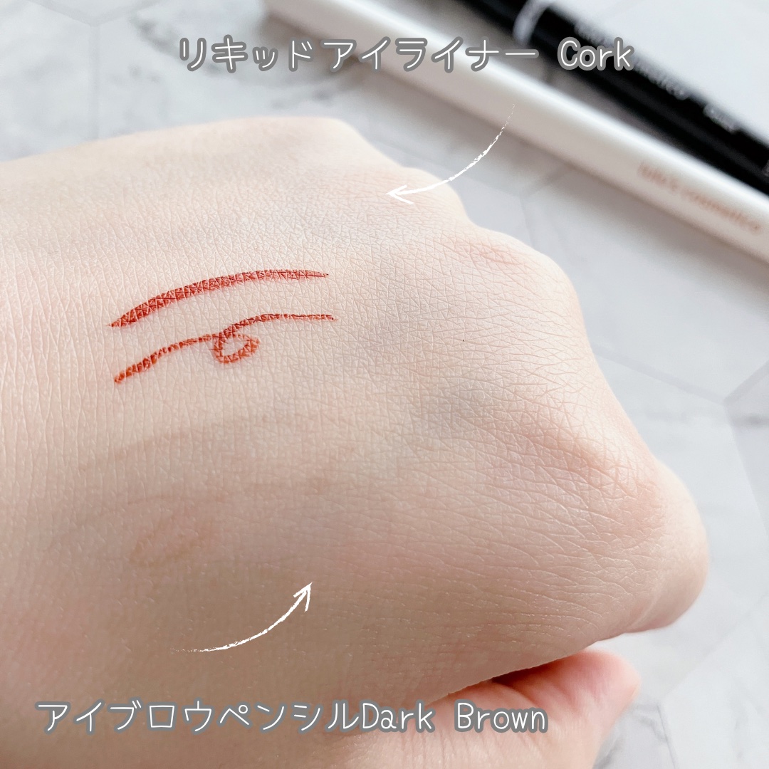 アイブロウペンシル/ルルズコスメティコ/アイブロウペンシルを使ったクチコミ（3枚目）