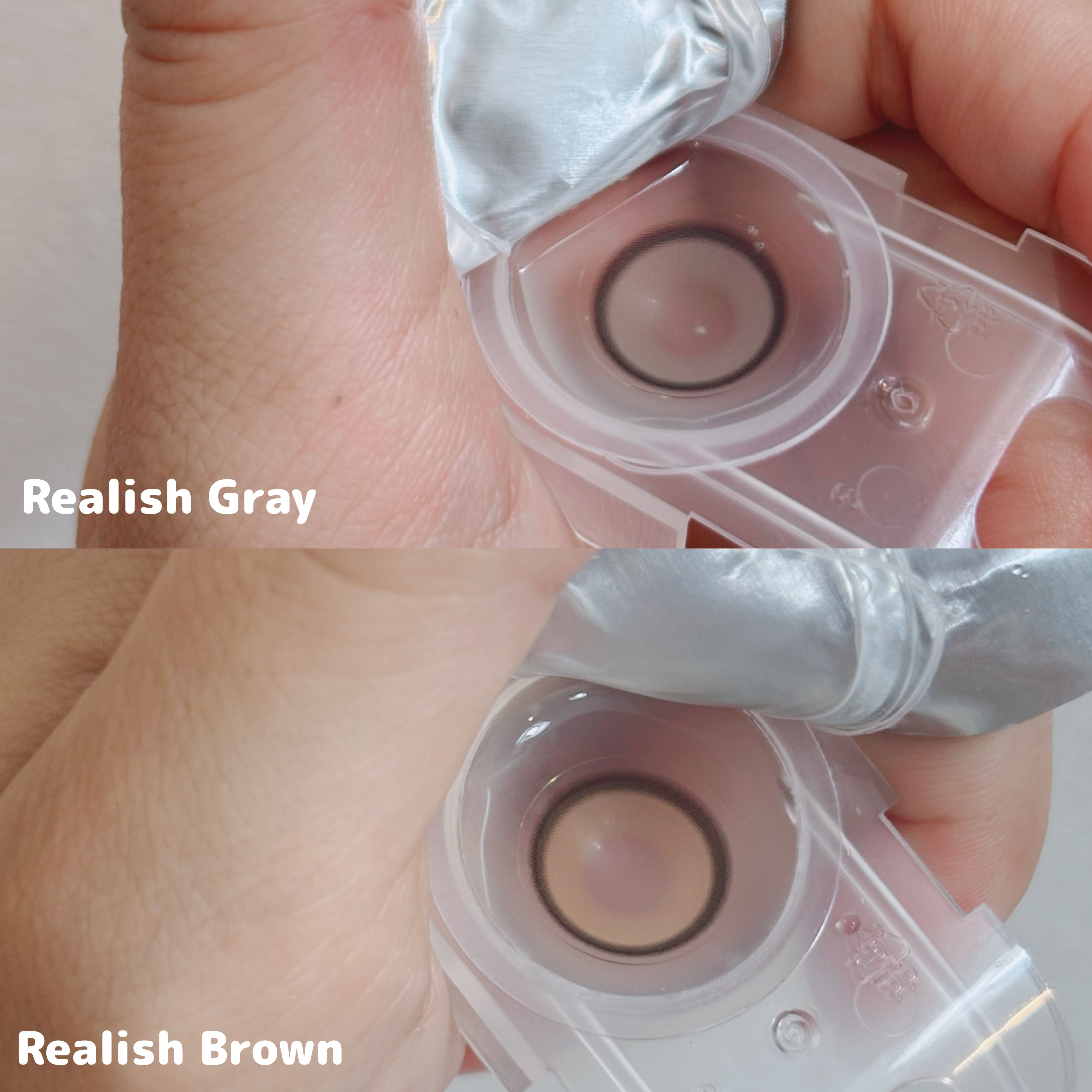 Realish 1day/OLENS/ワンデー（１DAY）カラコンを使ったクチコミ（3枚目）