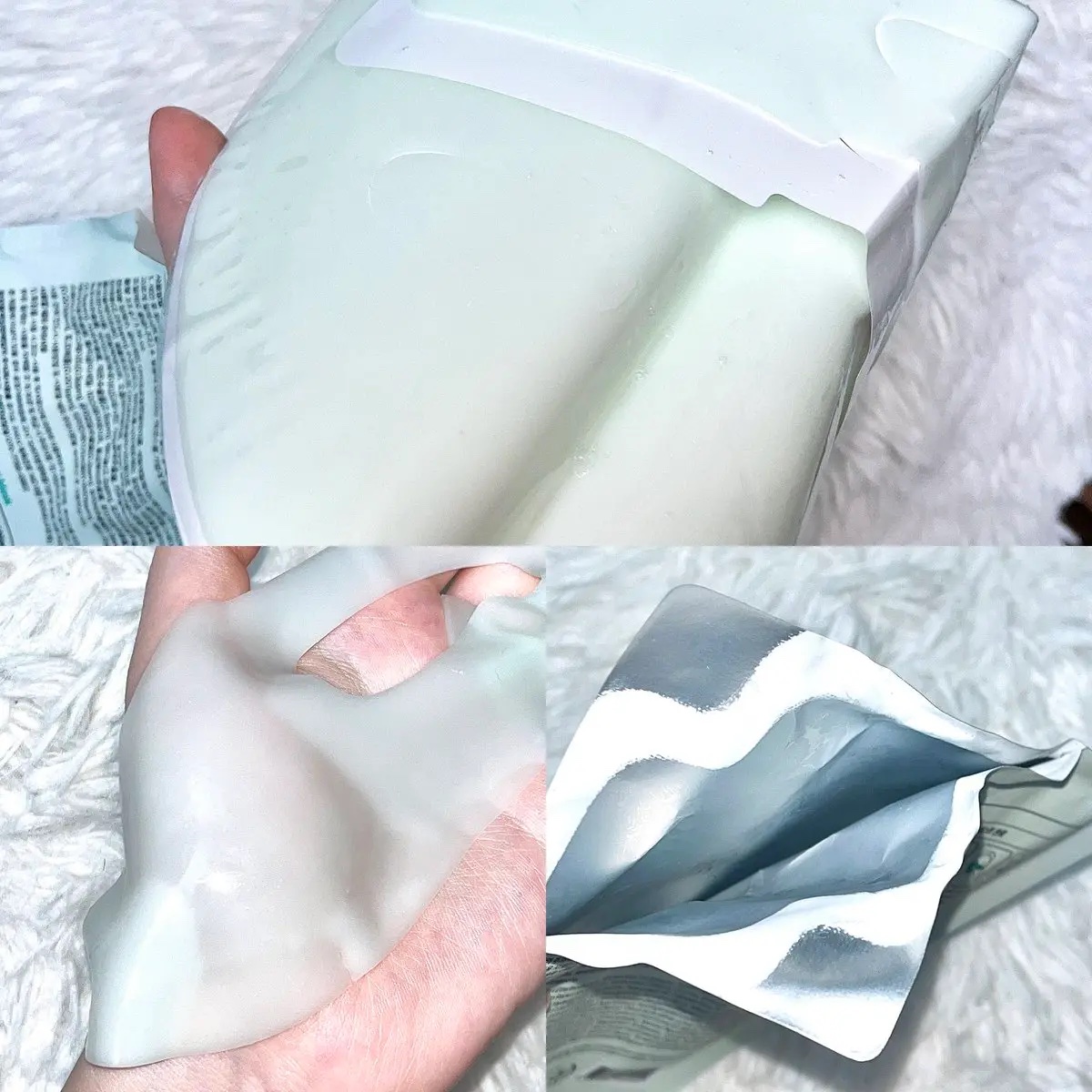 グリーンシトラスビタミンCゲルマスク/Luvum/その他スキンケアを使ったクチコミ（2枚目）