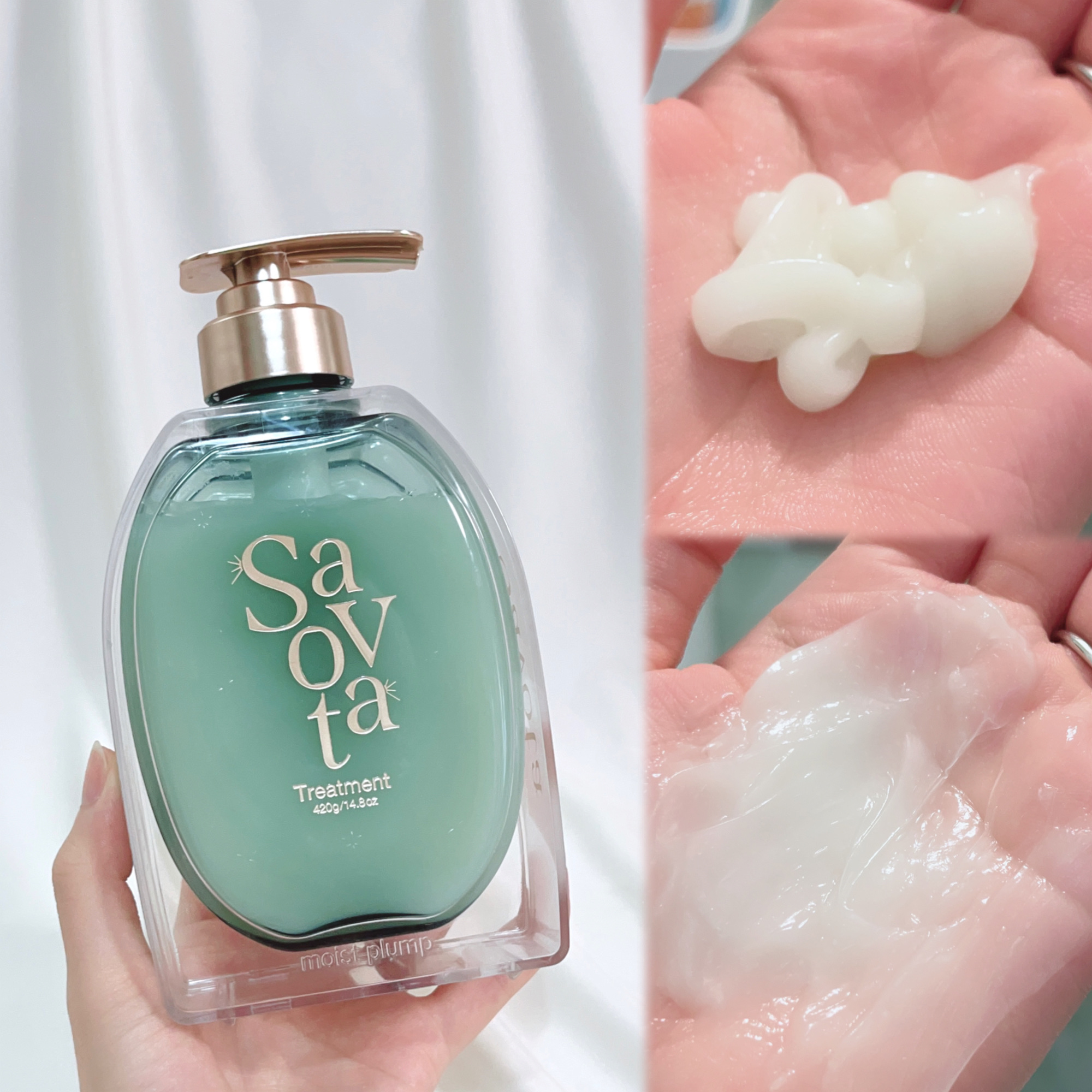 サボンドサボタ　モイストプランプシャンプー/ヘアトリートメント/Savon du Savota/シャンプー・コンディショナーを使ったクチコミ（3枚目）