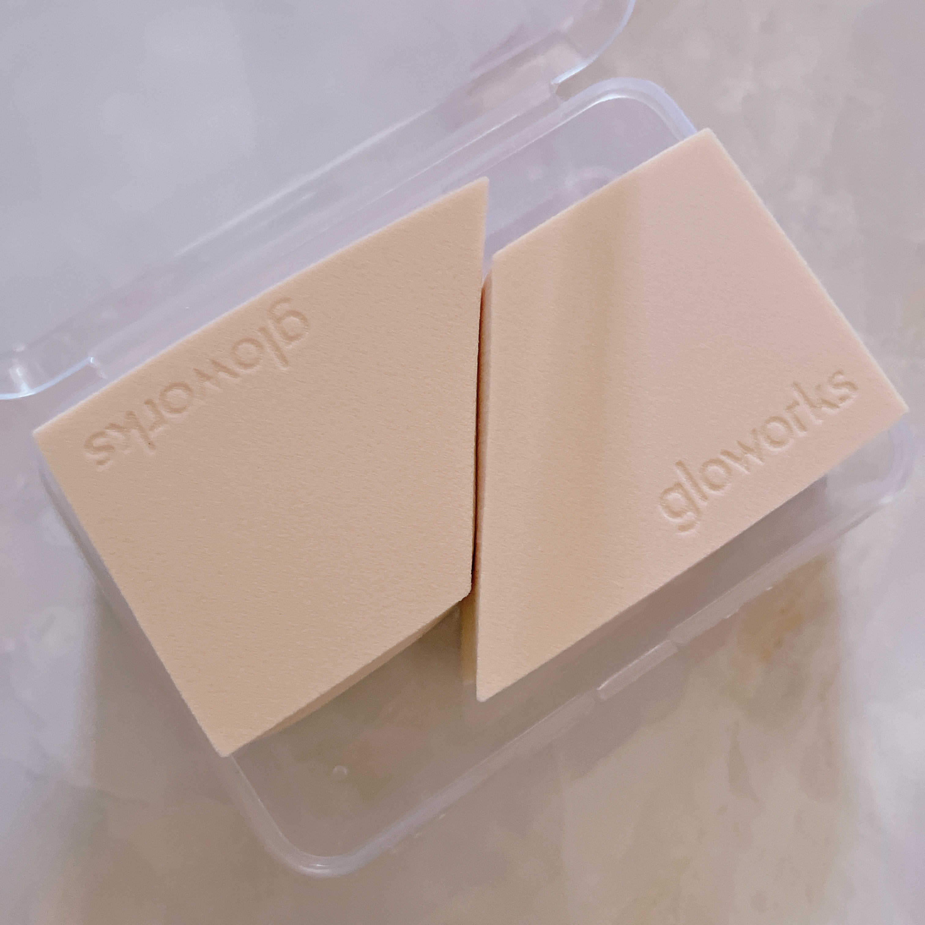 Dia Fixing Artist Sponge/gloworks/パフ・スポンジを使ったクチコミ（3枚目）