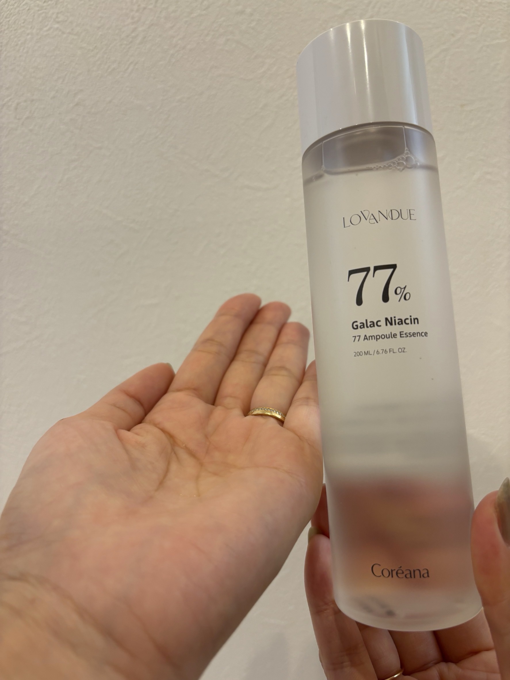 ガラクナイアシン77アンプルエッセンス /LOVANDUE/美容液を使ったクチコミ（2枚目）