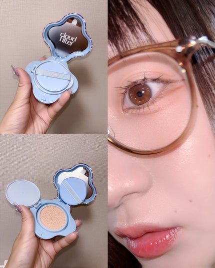 クラウドフィルタークッション/ETUDE/クッションファンデーションを使ったクチコミ(2枚目)