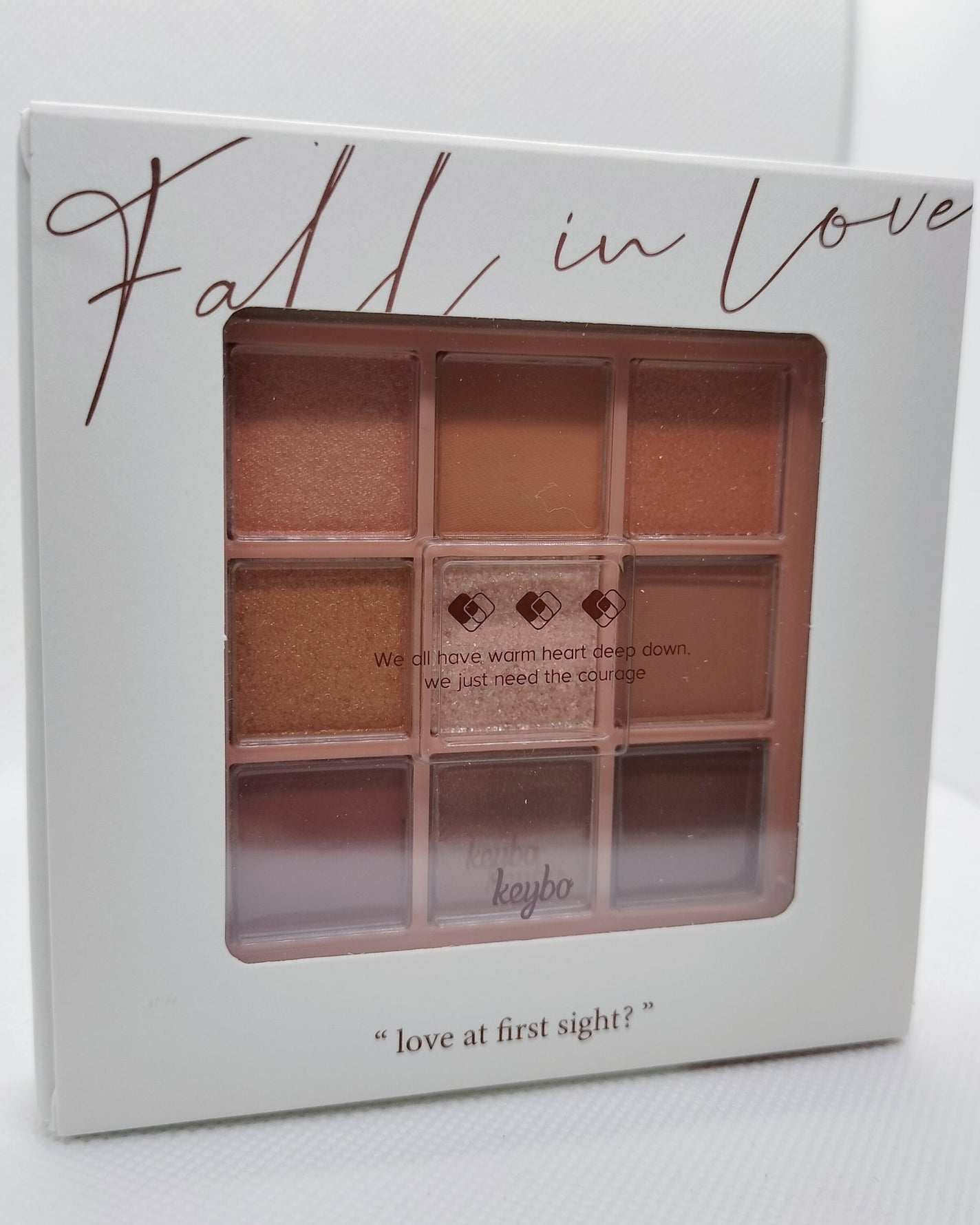KEYBO FALL IN LOVE SHADOW PALETTE/keybo/アイシャドウパレットを使ったクチコミ(2枚目)
