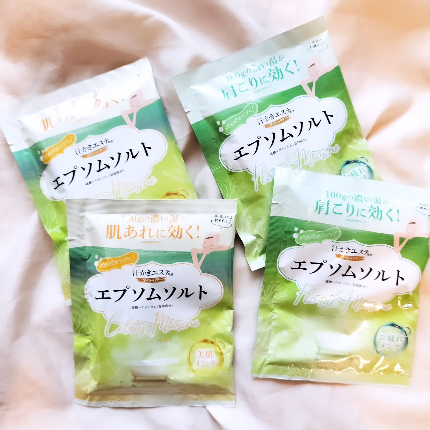汗かきエステ気分 スペシャリテ エプソムソルト フローラルマリンの香り/マックス/無機塩系入浴剤を使ったクチコミ（1枚目）
