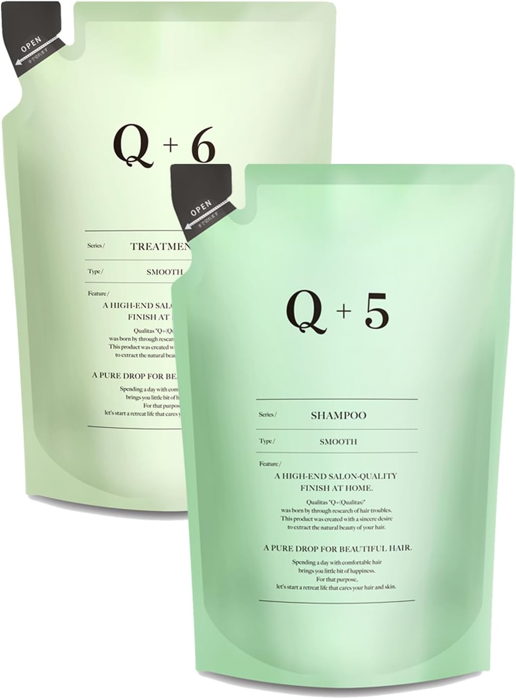 試してみた】クオリタス スムース シャンプー/トリートメントの