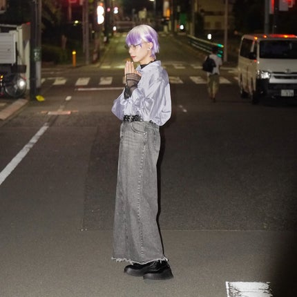 西村健太 on LIPS 「激かわポケモンの"シャンデラ"のモチーフ擬人化メイク😈🔥‼︎ぜ..」(6枚目)