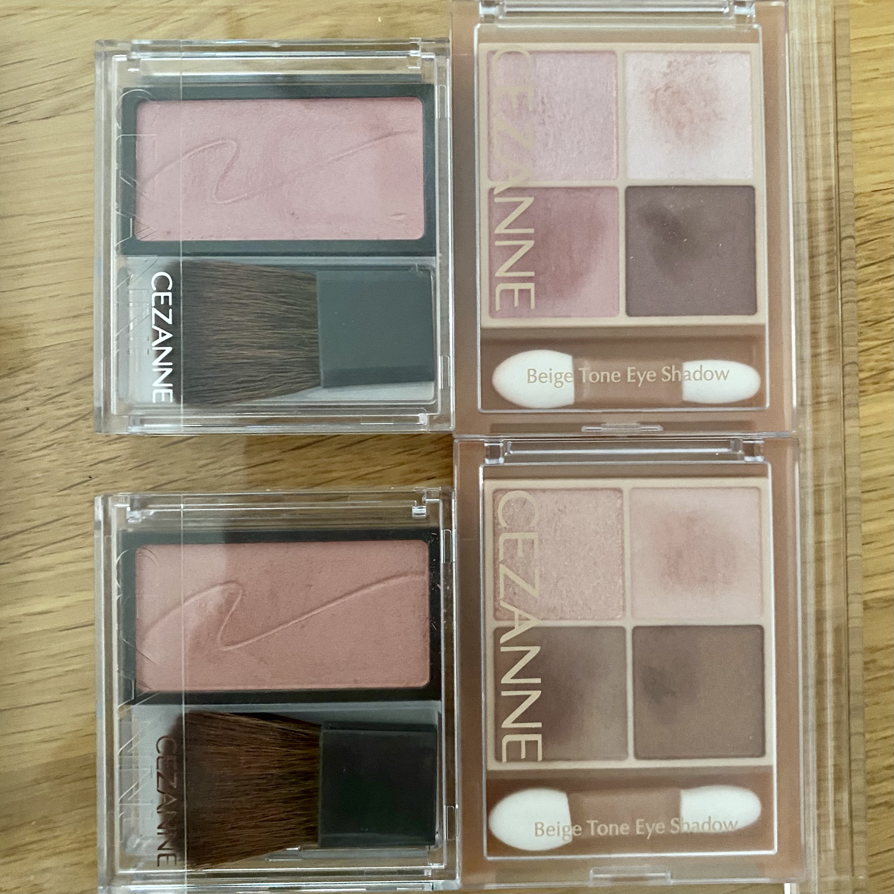 ベージュトーンアイシャドウ/CEZANNE/アイシャドウパレットを使ったクチコミ（3枚目）
