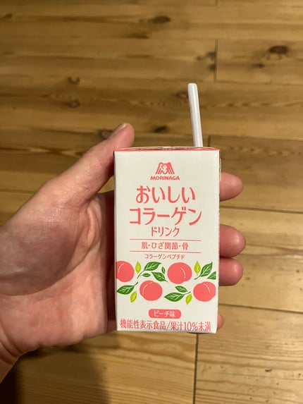 おいしいコラーゲンドリンク/森永製菓/美容ドリンクを使ったクチコミ(1枚目)