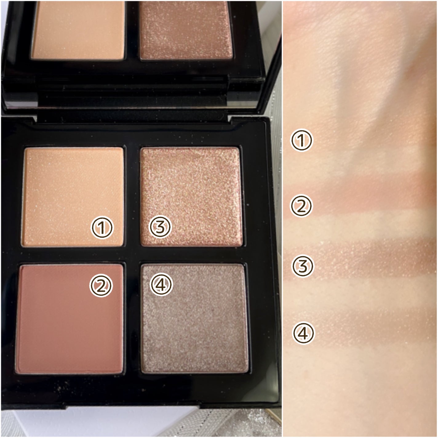 アイスカルプト/shu uemura/アイシャドウパレットを使ったクチコミ(3枚目)