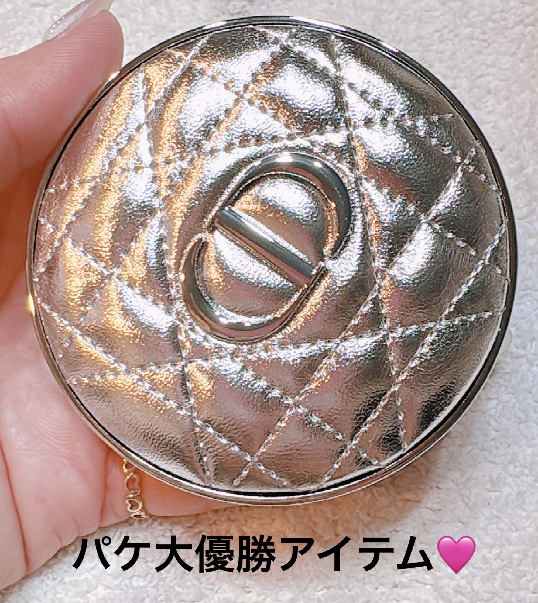 ディオールスキン フォーエヴァー イドラ グロウ クッション（リフィル） 1N/Dior/クッションファンデーションを使ったクチコミ（2枚目）