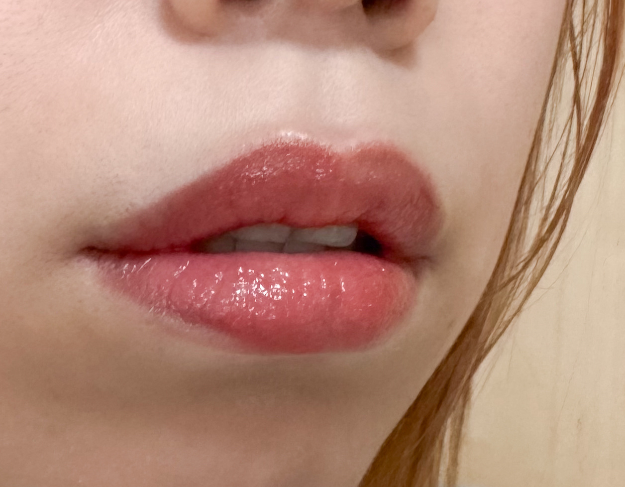 ウォーターグローリップティント 03 ロージーローズ（Rosy Rose）/INGA/リップティントを使ったクチコミ（3枚目）