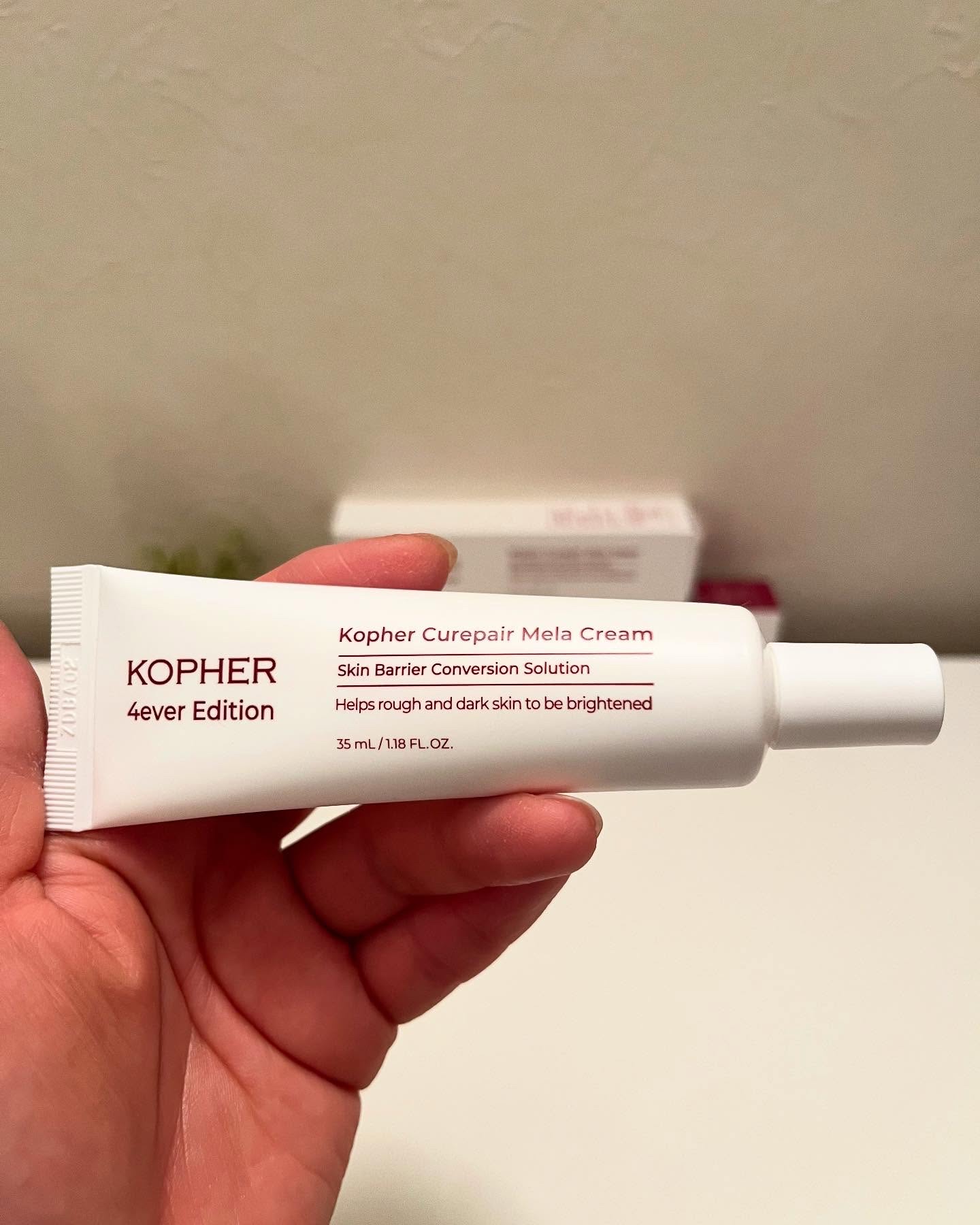 CUREPAIR MELA CREAM /KOPHER/フェイスクリームを使ったクチコミ（2枚目）