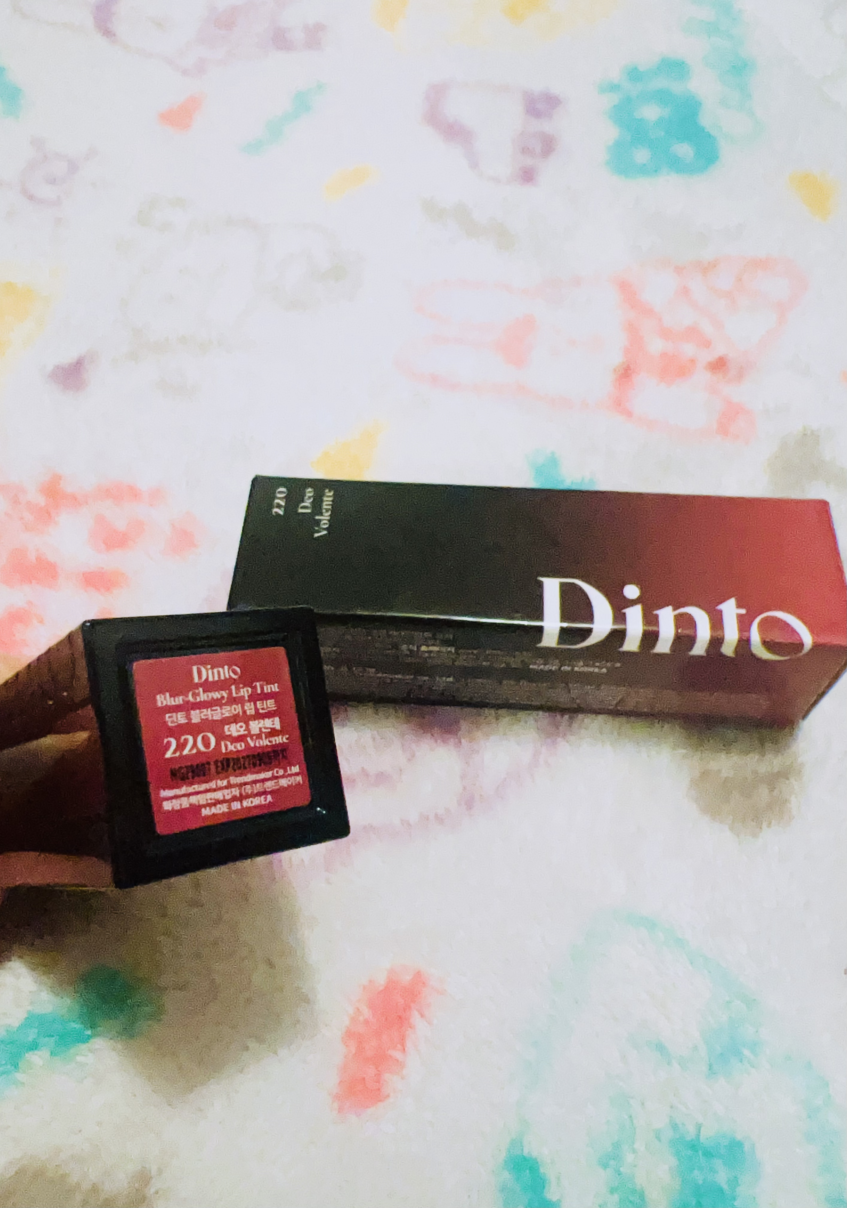 ブラーグロイリップティント/Dinto/リップティントを使ったクチコミ（2枚目）