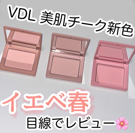チークステイン ブラッシャー/VDL/パウダーチークを使ったクチコミ(1枚目)