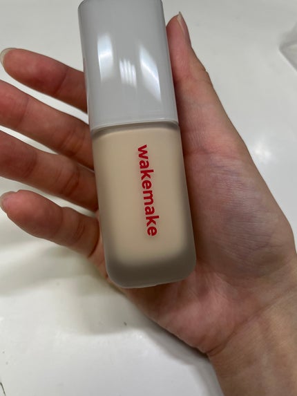 シームレスウェアファンデーション/wakemake/リキッドファンデーションを使ったクチコミ(1枚目)