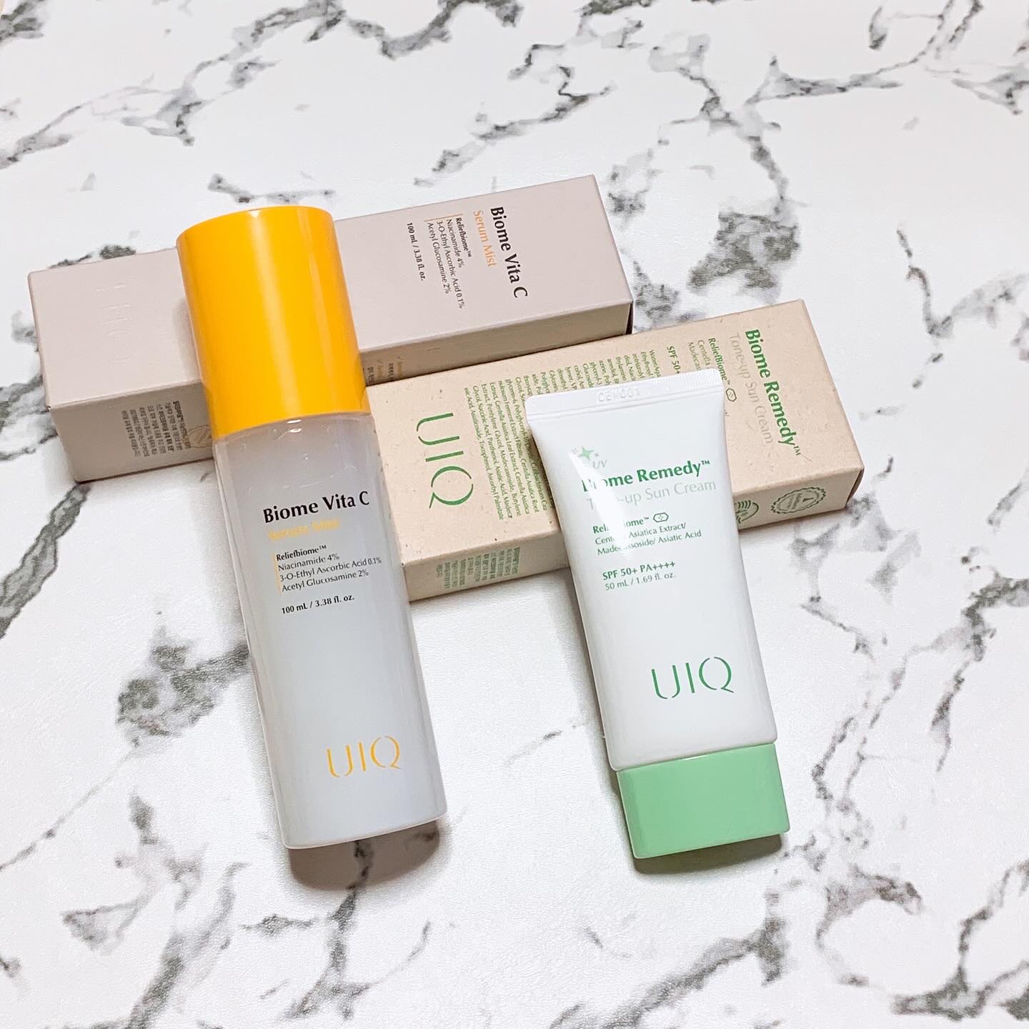 バイオームビタＣセラムミスト/UIQ/ミスト状化粧水を使ったクチコミ（1枚目）