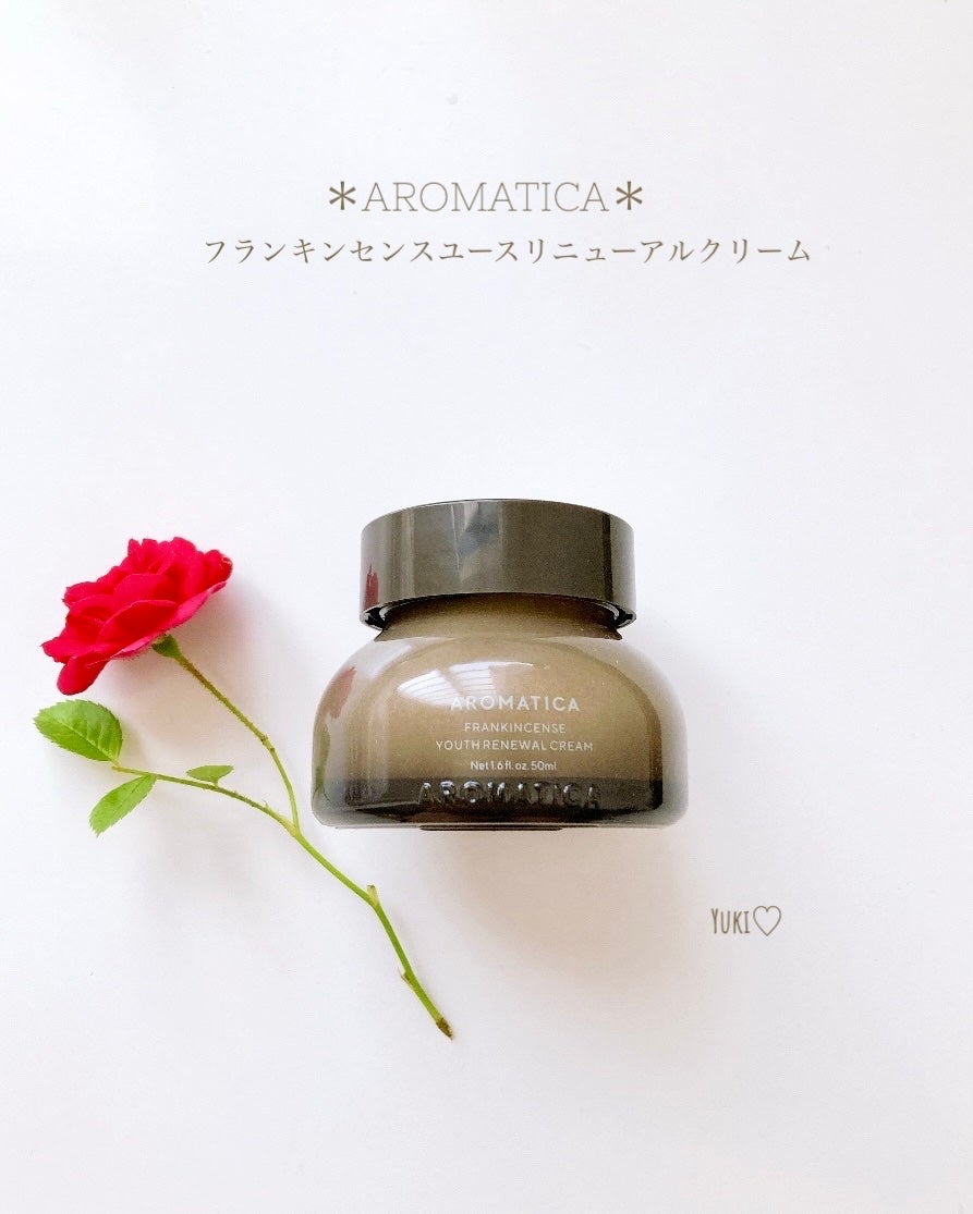 フランキンセンスユースリニューアルクリーム/AROMATICA/フェイスクリームを使ったクチコミ(1枚目)