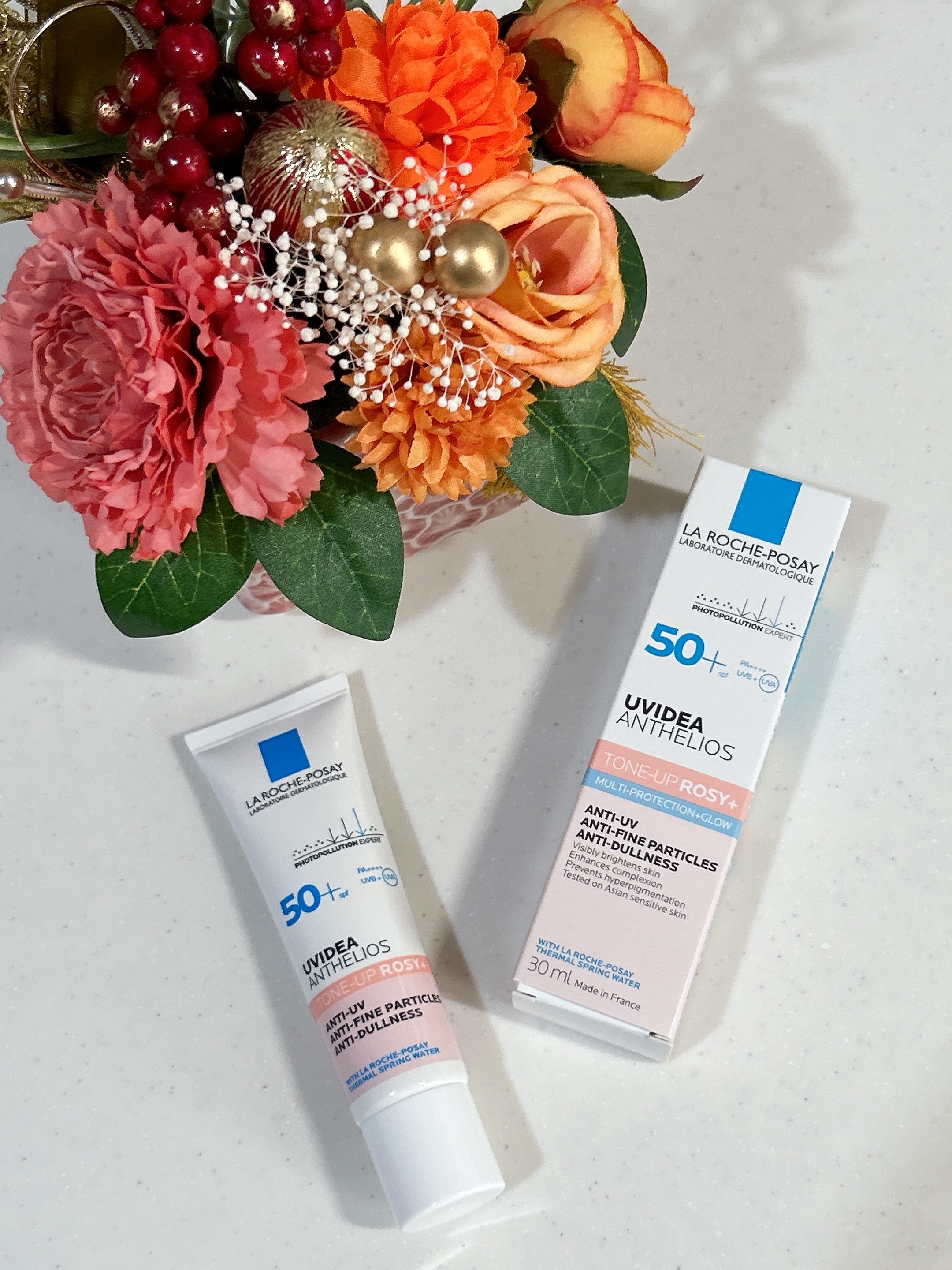 UVイデア XL プロテクショントーンアップ ローズ+/ラ ロッシュ ポゼ/日焼け止め・UVケアを使ったクチコミ（1枚目）