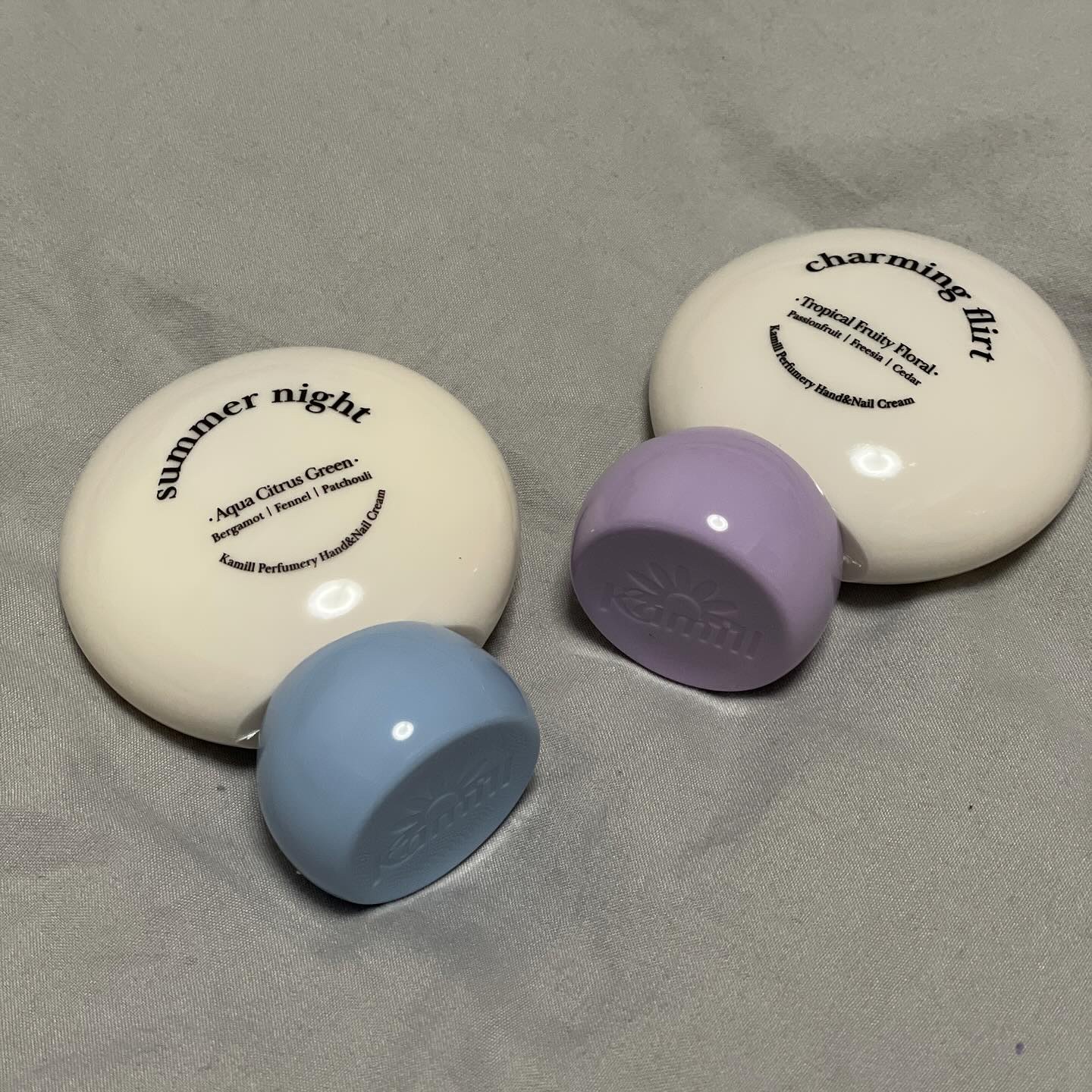 パフューマリー ハンド＆ネイルクリーム チャーミングフラート 50ml/カミール/ハンドクリームを使ったクチコミ（2枚目）