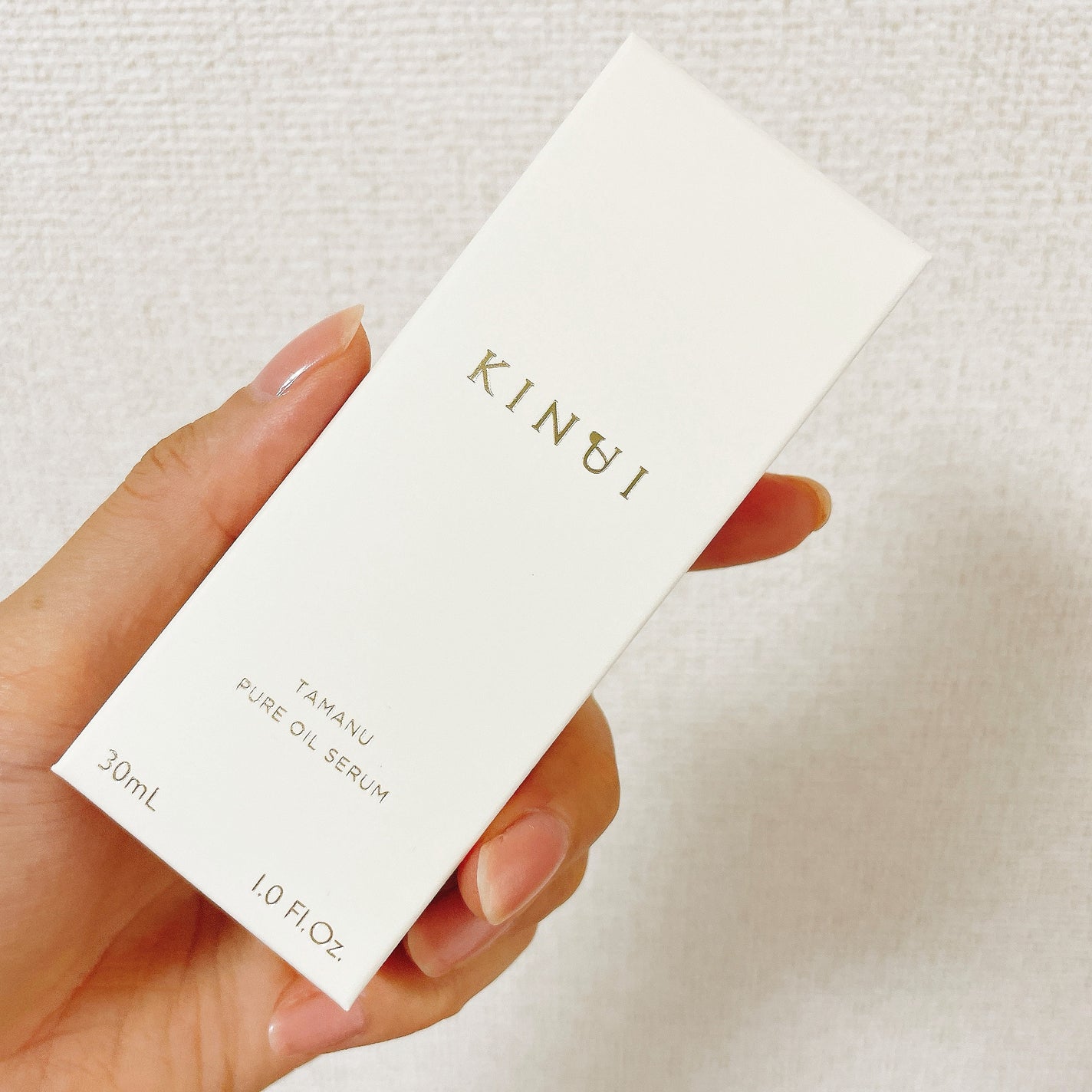 KINUI タマヌピュアオイルセラム/KINUI/美容液を使ったクチコミ(1枚目)