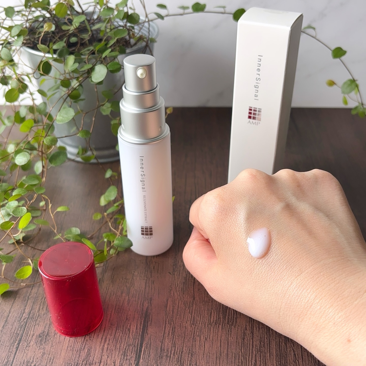 リジュブネイトエキス/インナーシグナル/美容液を使ったクチコミ（3枚目）