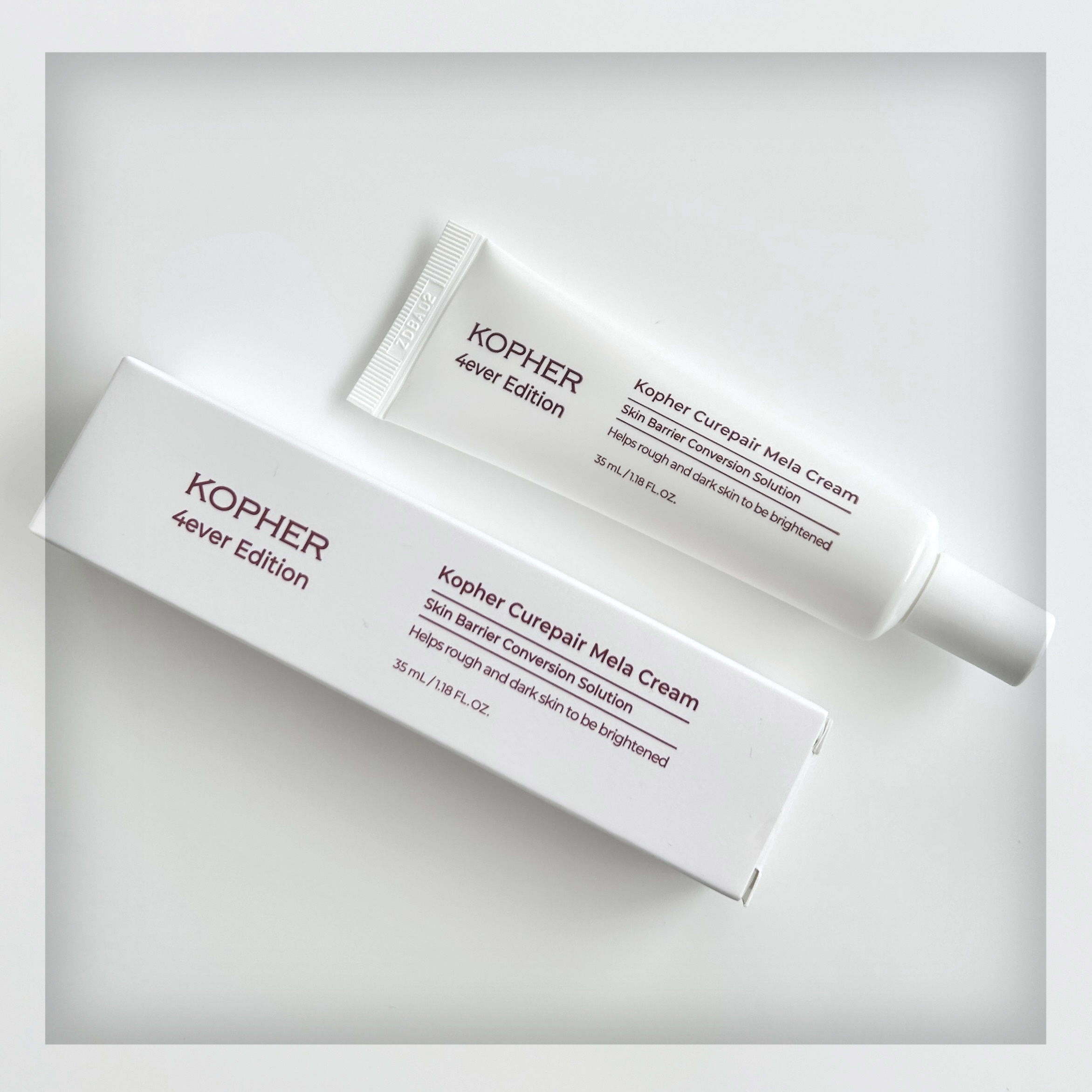 CUREPAIR MELA CREAM /KOPHER/フェイスクリームを使ったクチコミ（2枚目）