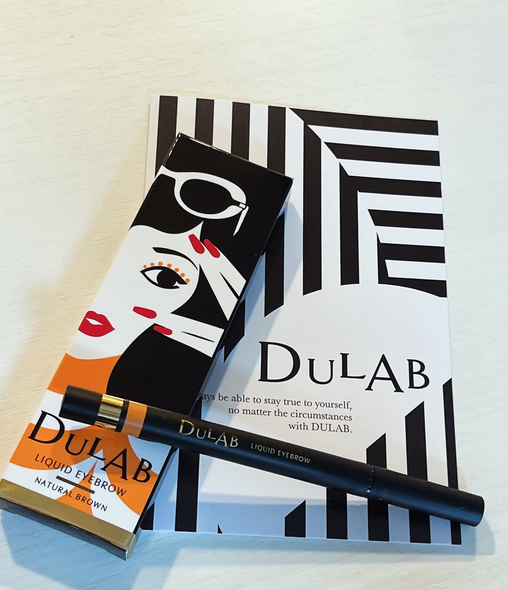 DULAB リキッドアイブロウ/DULAB/リキッドアイブロウを使ったクチコミ（1枚目）