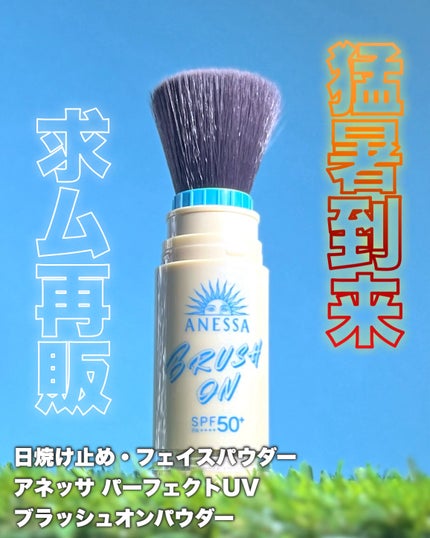 アネッサ パーフェクト UV ブラッシュオンパウダー/アネッサ/日焼け止めパウダーを使ったクチコミ(1枚目)