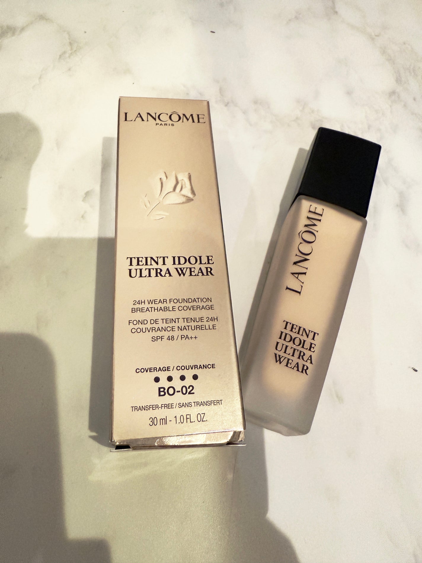 まろん on LIPS 「第2広報室様よりLANCOMEタンイドルウルトラウェアリキッド..」(1枚目)