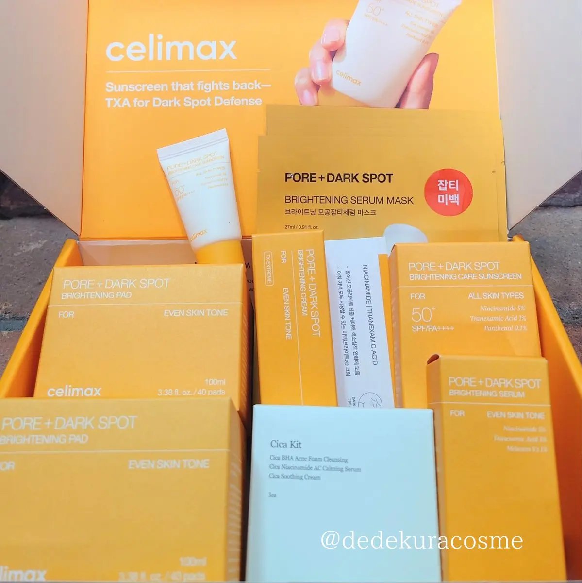 ポアブライトニングシミケアセラムマスク/celimax/シートマスク・パックを使ったクチコミ（1枚目）