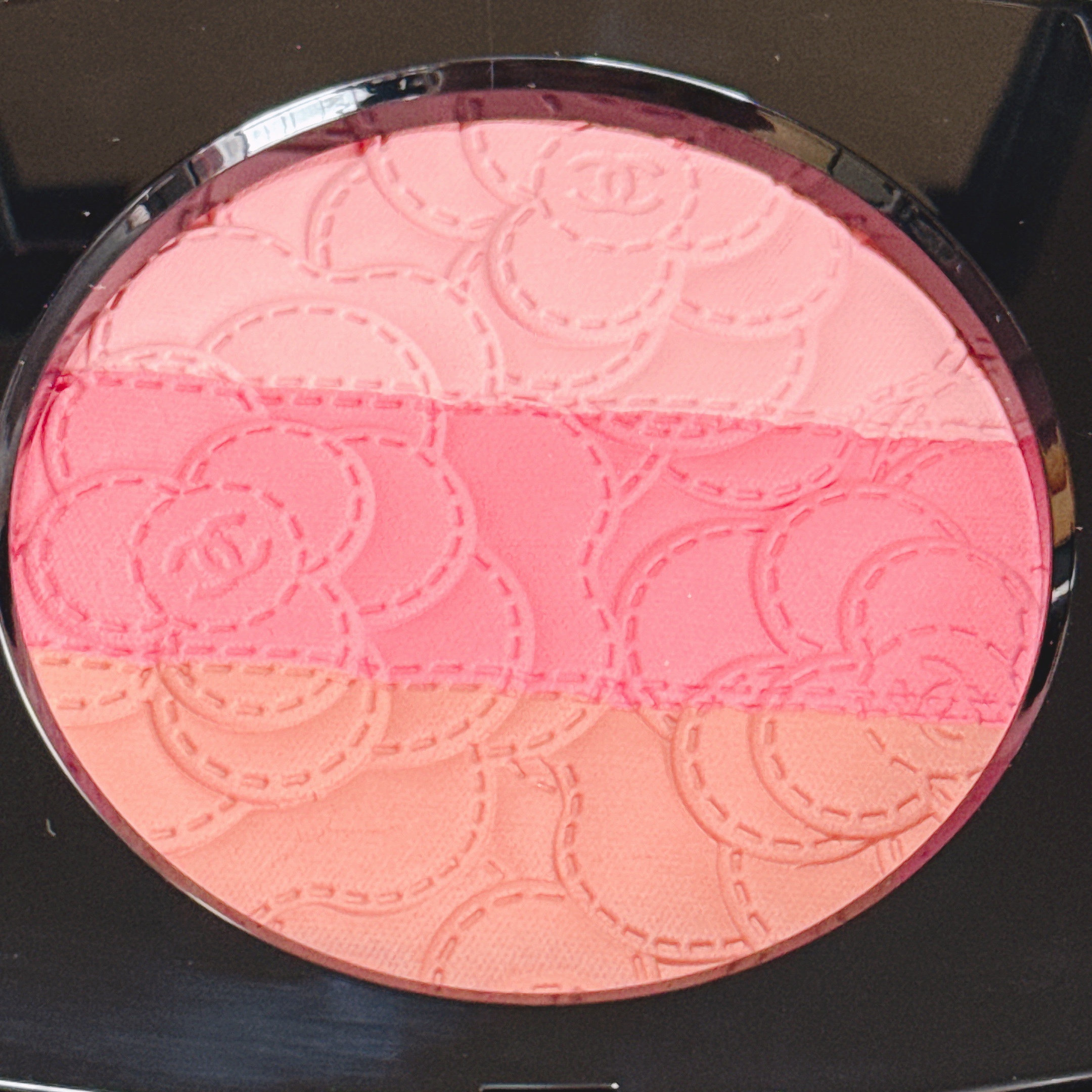 カメリア フトゥーラ/CHANEL/パウダーチークを使ったクチコミ（2枚目）