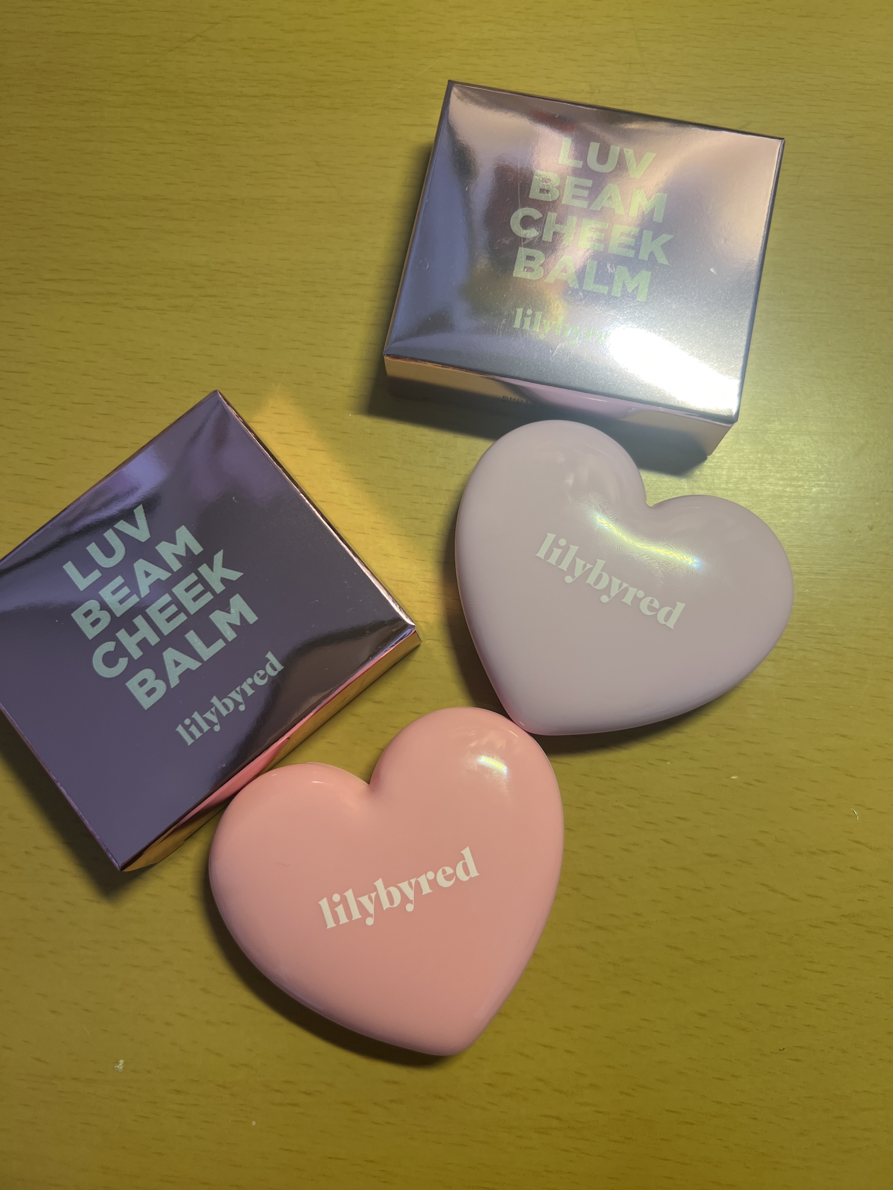 ラヴ ビーム チークバーム/lilybyred/ジェル・クリームチークを使ったクチコミ（1枚目）