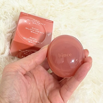 ロウグロウデューイーボール/hince/リップバームを使ったクチコミ(2枚目)